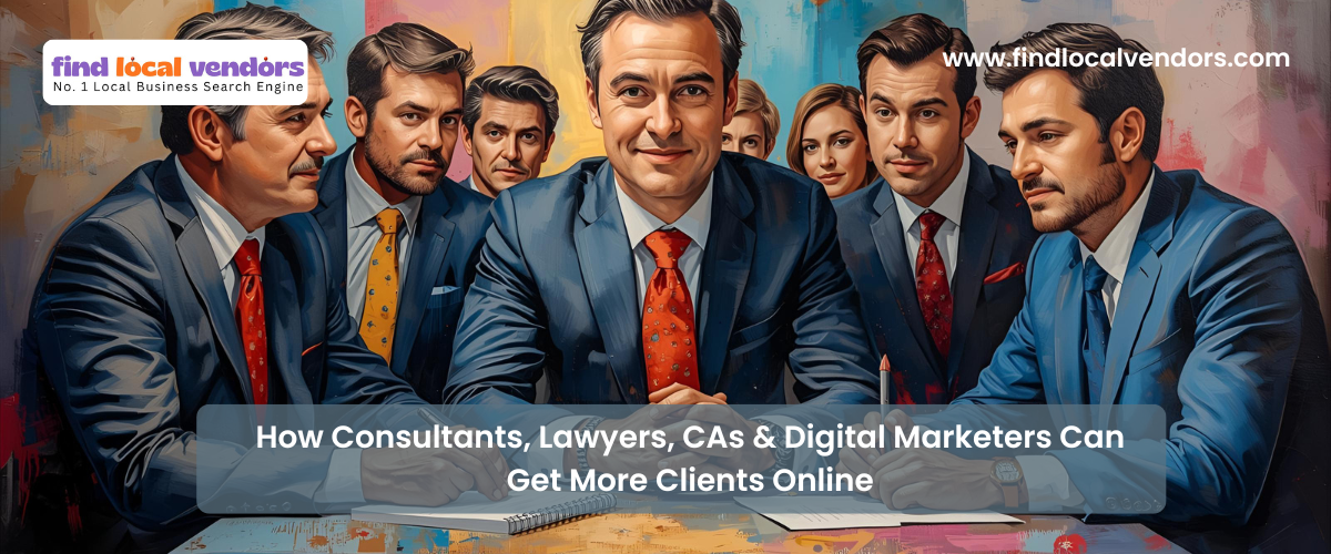 How Consultants, Lawyers, CAs & Digital Marketers Can Get More Clients Online